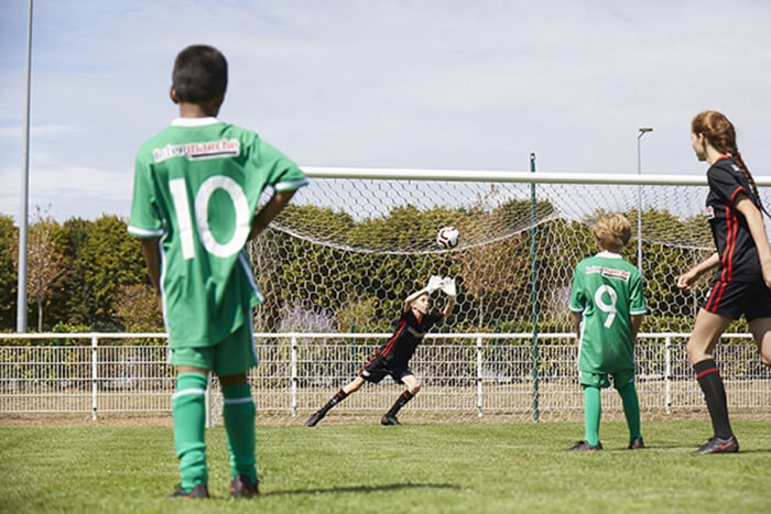 Maillot de football avec logo Intermarché