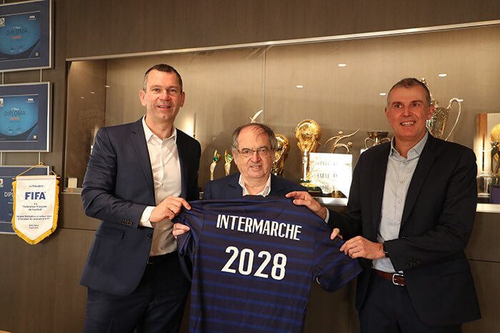 Intermarché partenaire de la FFF jusqu'en 2028